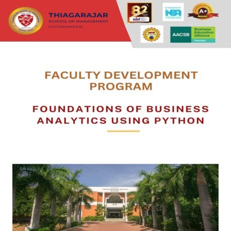 Faculty Development Program on “Foundations of Business Analytics using Python” 