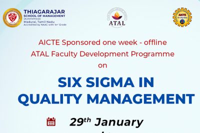 FDP Programme on Six Sigma in Quality Management